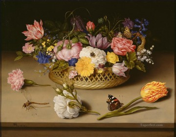 アンブロシウス・ボスチャート Painting - 花の静物 アンブロシウス・ボシャールト